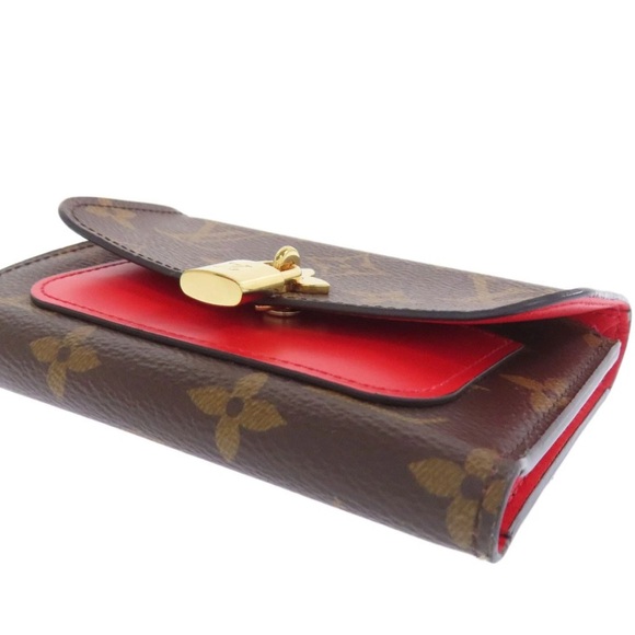 LOUIS VUITTON Portefeiulle Flower Compact Bifold Wallet with Coin - Picture 4 of 11